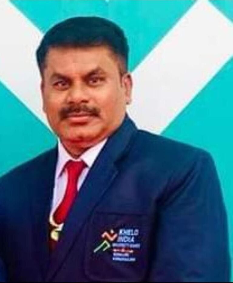 Khelo India : डॉ. राजेश जंघेल का खेलो इंडिया यूनिवर्सिटी वेटलिफ्टिंग प्रतियोगिता के लिए चयन