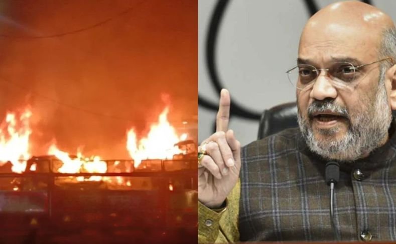 Delhi Blast : लाल किला मेट्रो स्टेशन विस्फोट : गृह मंत्री अमित शाह ने LNJP अस्पताल का दौरा किया