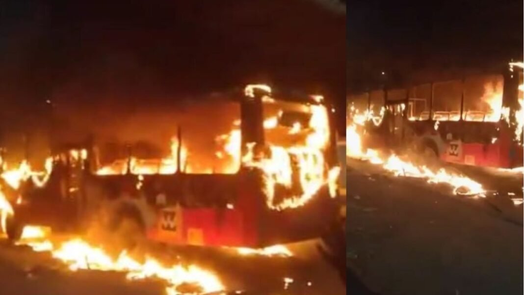 gwalior bus fire