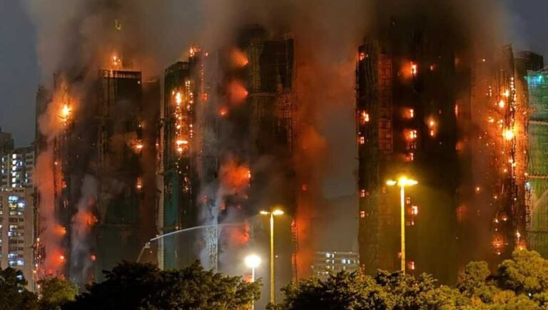 hong kong fire