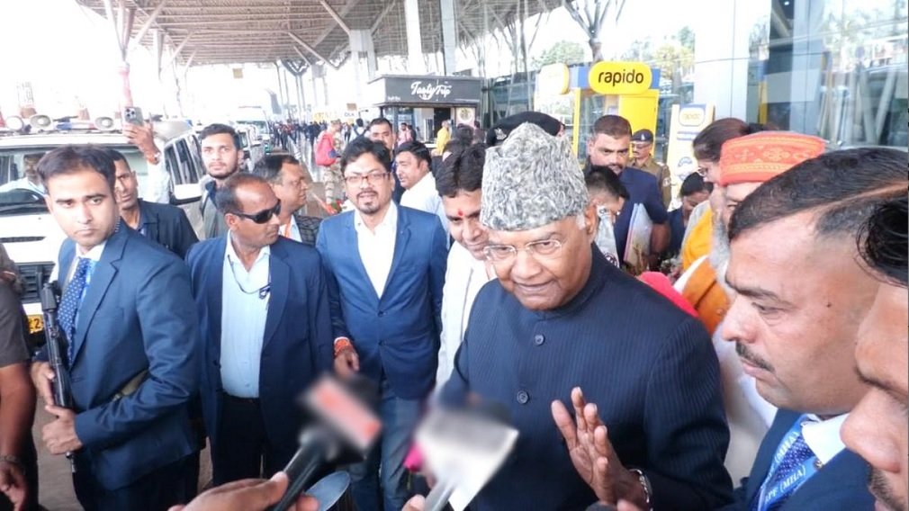Ramnath Kovind : रायपुर पहुंचे रामनाथ कोविंद, PMO नाम परिवर्तन पर दिया बड़ा बयान