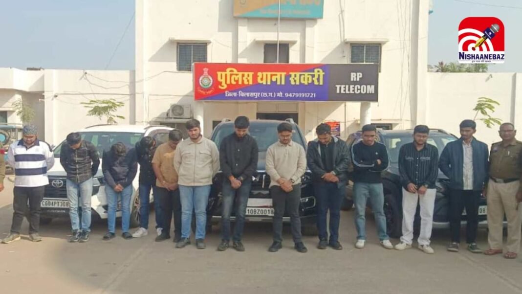 Illegal celebrations on the road : बिलासपुर पुलिस ने जन्मदिन मनाने वालों के खिलाफ दर्ज किया केस