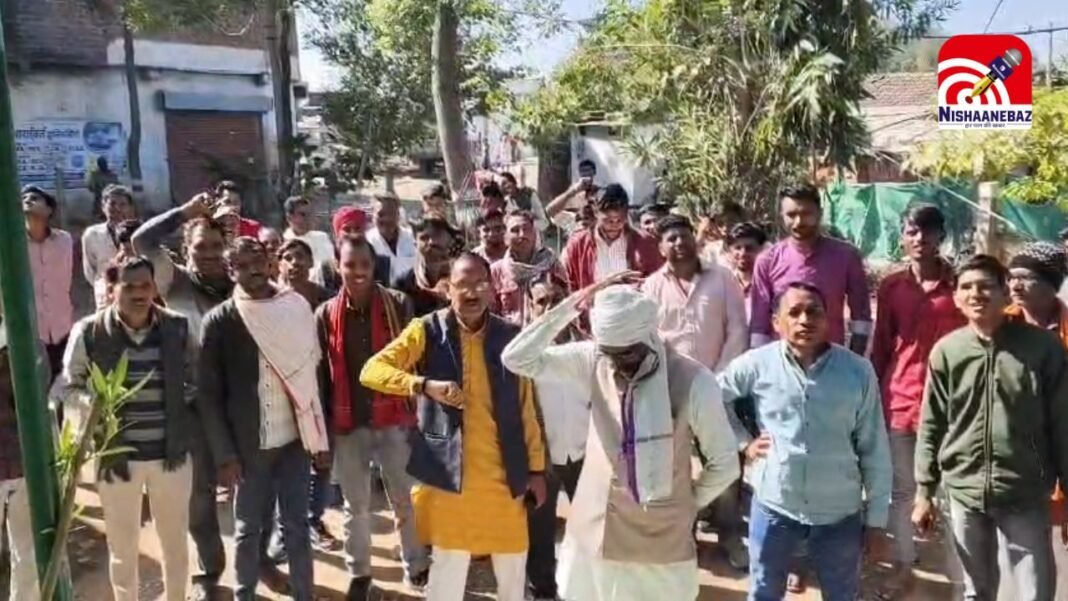 Ahmadpur Forest Range : तेंदुआ मूवमेंट से त्रस्त ग्रामीणों का फूटा गुस्सा, वन विभाग मुर्दाबाद के नारे लगे