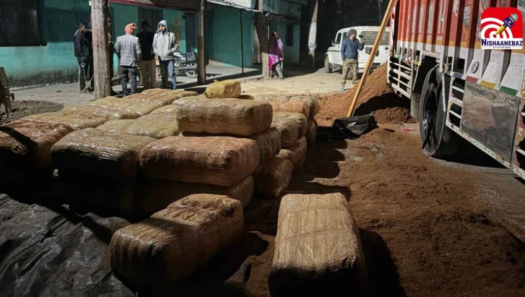 Balrampur में 6 करोड़ का गांजा जब्त, 3 गिरफ्तार, उड़ीसा से यूपी भेजी जा रही थी नई साल की बड़ी खेप