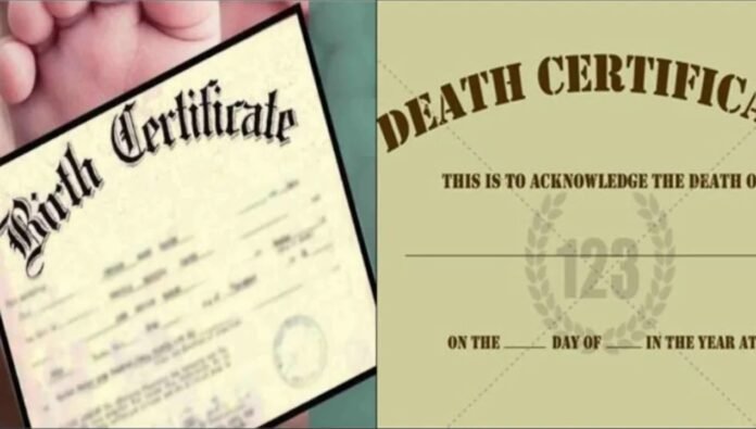 birth-death certificate birth-death certificate