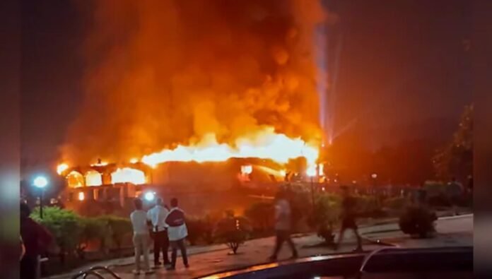 goa fire goa fire