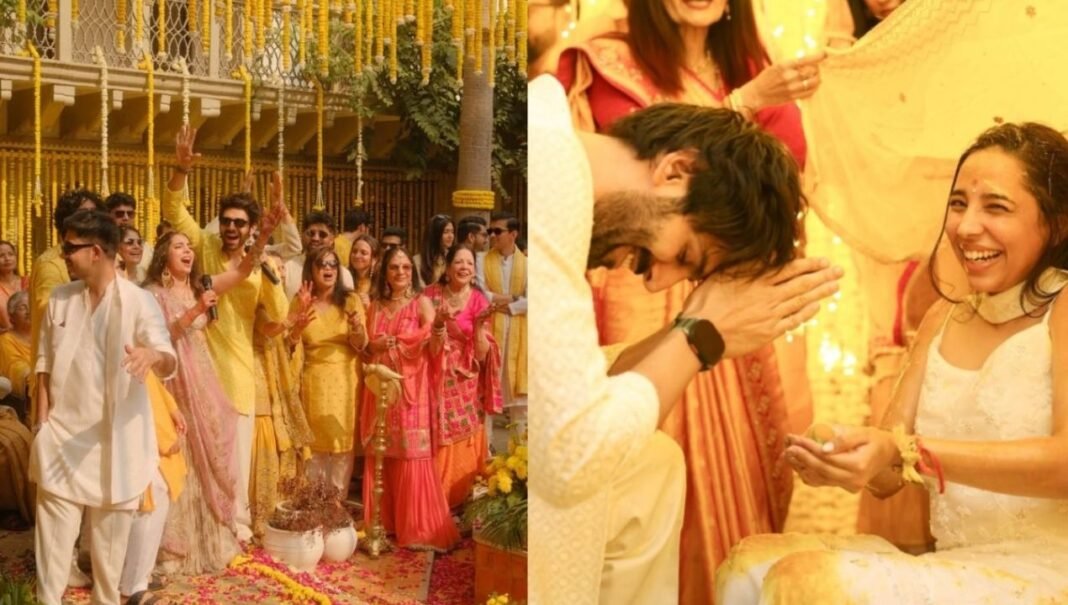 Kartik Aryan का Family Man अवतार! बहन कृतिका की हल्दी सेरेमनी में धमाल, किया जमकर एन्जॉय
