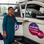 woman cab driver