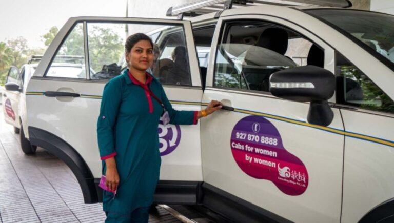 woman cab driver