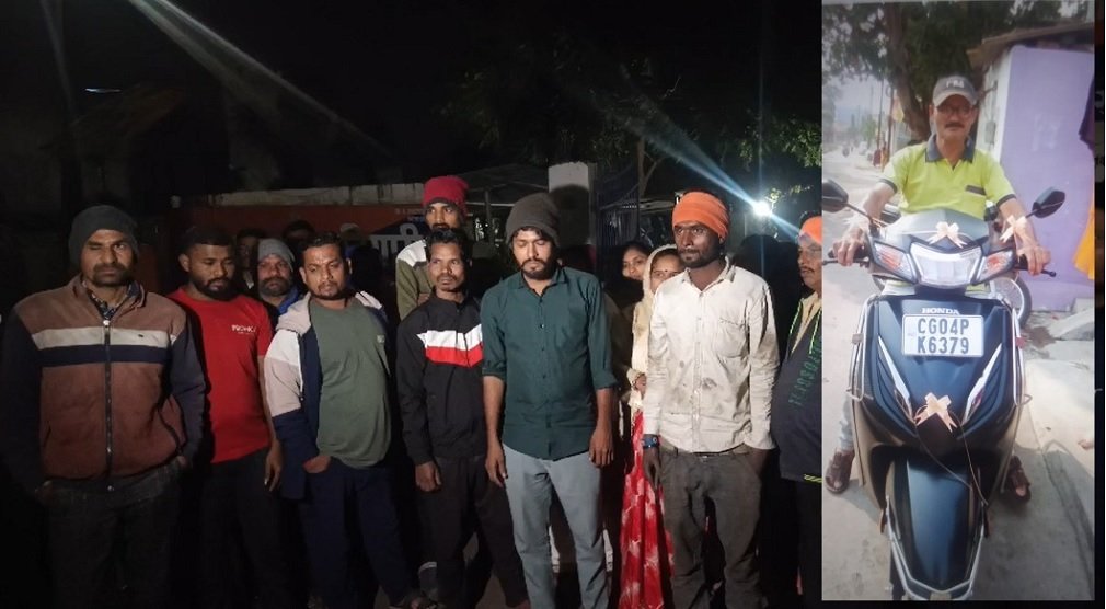 Raipur News: ट्रक की टक्कर से अधेड़ व्यक्ति की मौत, गुस्साए लोगों ने थाने का घेराव किया