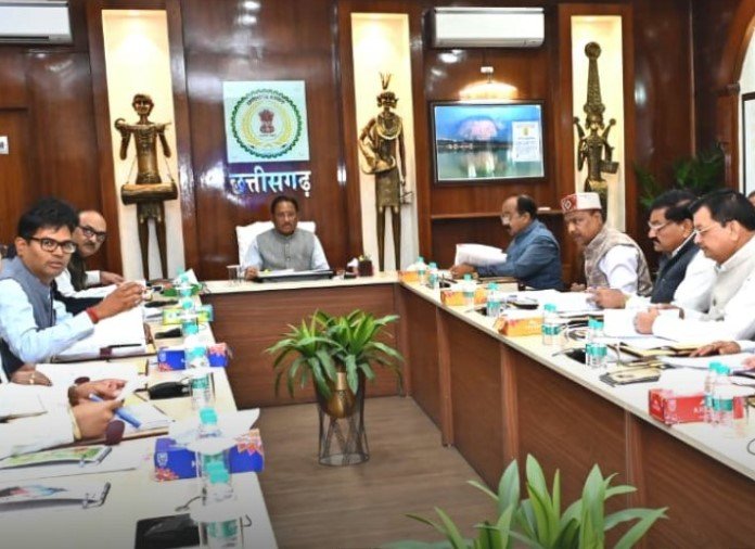 Sai Cabinet Meeting : छत्तीसगढ़ में नई आबकारी नीति पर लगी मुहर, प्रबंध संस्थान को लीज पर दी जाएगी 40 एकड़ जमीन… जानिए अन्य फैसले