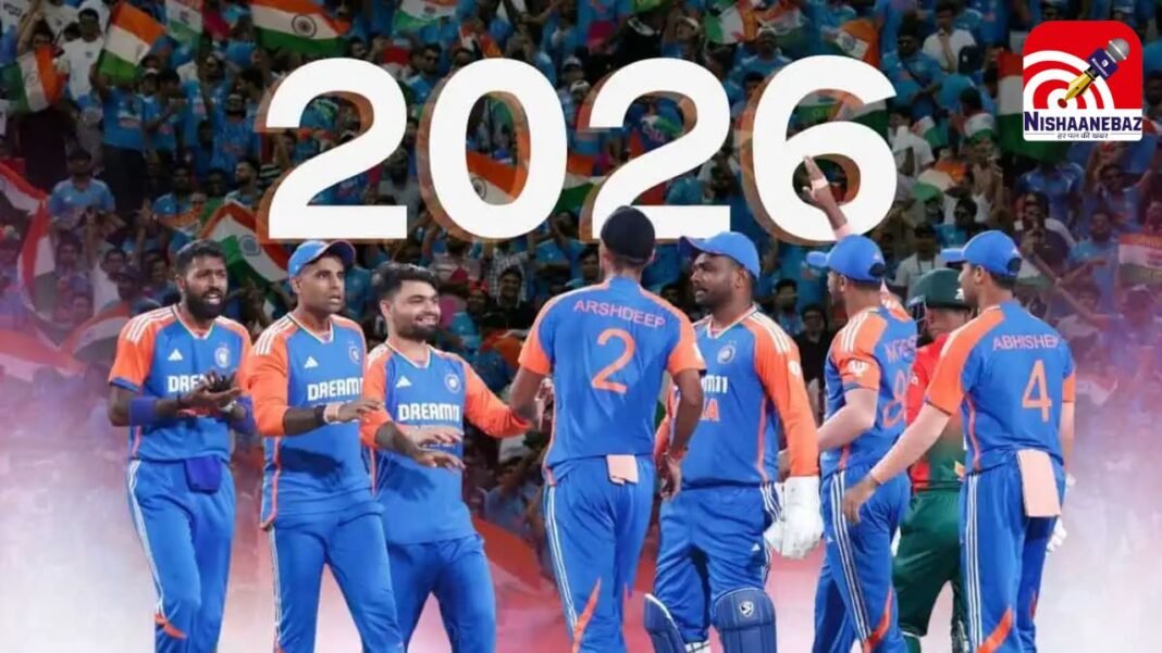 India Cricket Schedule 2026 : सूर्यकुमार की कप्तानी में खिताब बचाने की चुनौती, रोहित-विराट के बिना शुरू होगा टी20 का नया युग