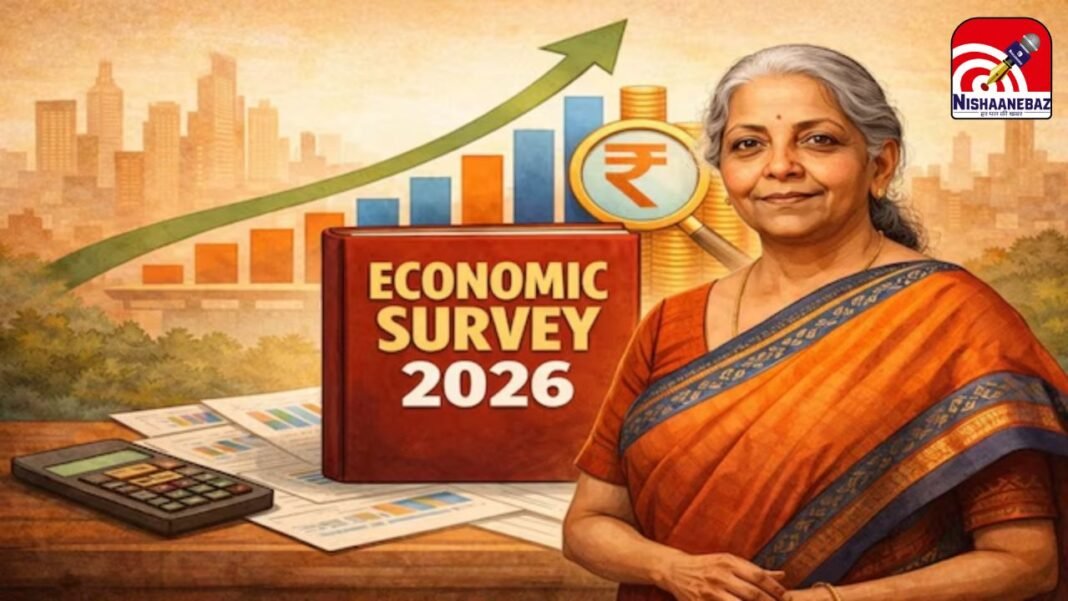 Economic Survey 2026 India : इकोनॉमिक सर्वेक्षण 2026: भारत की रफ्तार के आगे दुनिया हैरान; 7.4% की ग्रोथ रेट के साथ बजट की तैयारी