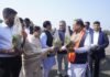 CM Vishnu Deo Sai Dantewada : मुख्यमंत्री विष्णुदेव साय का कारली हेलीपैड पर भव्य स्वागत; डिप्टी सीएम विजय शर्मा और पर्यटन मंत्री भी रहे साथ