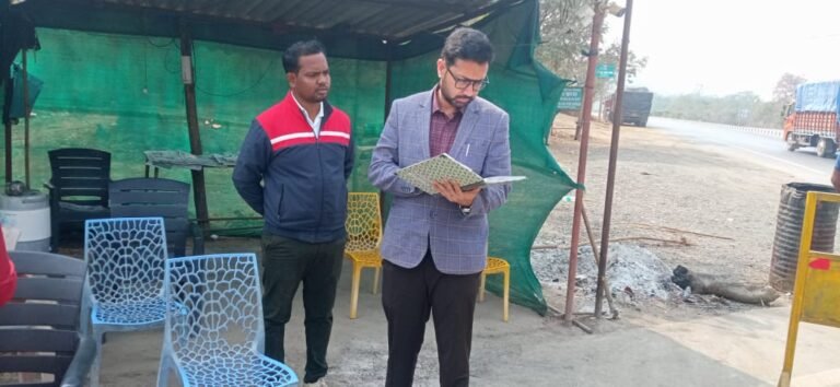Mahasamund Paddy Procurement 2026 : महासमुंद कलेक्टर का सरायपाली में एक्शन: ओडिशा बॉर्डर की जांच चौकियों का किया औचक निरीक्षण; अवैध धान परिवहन पर ‘जीरो टॉलरेंस’ के निर्देश