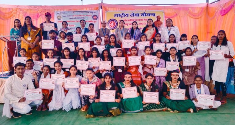 NSS Special Camp : सर्वांगीण विकास के संकल्प के साथ ग्राम राखी में थमा एनएसएस का सात दिवसीय विशेष शिविर