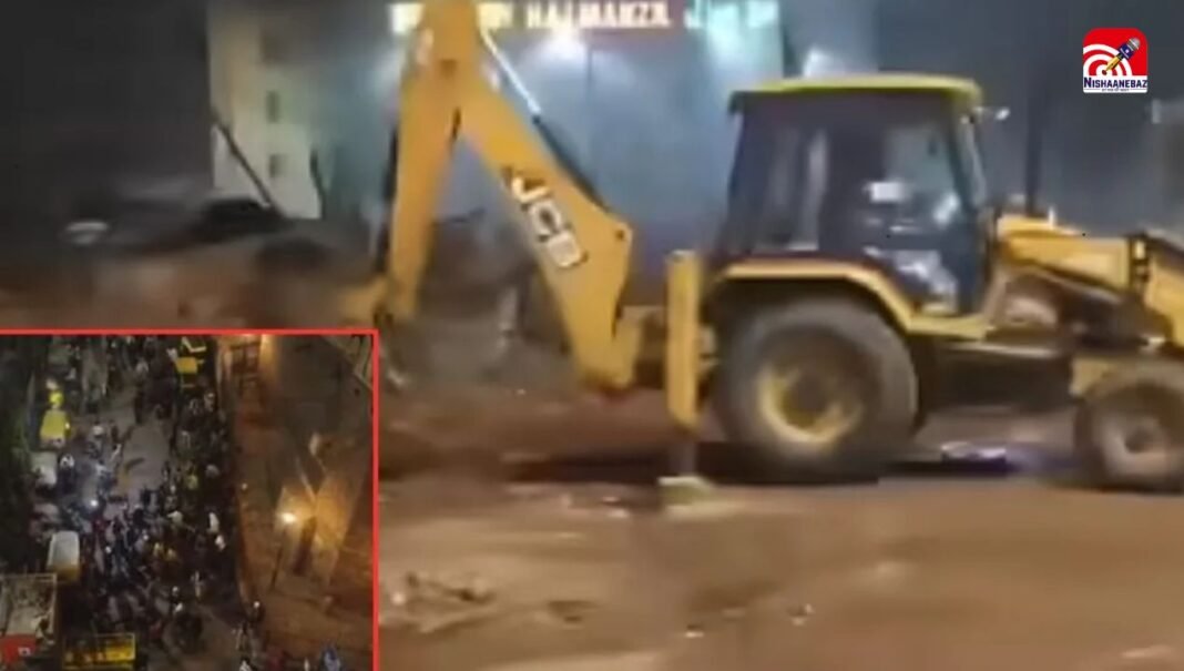 पुरानी दिल्ली में बुलडोजर एक्शन! फैज़-ए-इलाही मस्जिद के पास अतिक्रमण ध्वस्त, पूरी रात चले 30 बुलडोजर