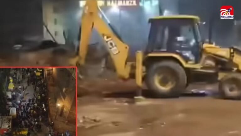 पुरानी दिल्ली में बुलडोजर एक्शन! फैज़-ए-इलाही मस्जिद के पास अतिक्रमण ध्वस्त, पूरी रात चले 30 बुलडोजर