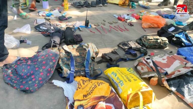 C.G Encounter : गरियाबंद में नक्सल मुठभेड़, नक्सली जंगल में फरार, भारी मात्रा में सामग्री बरामद