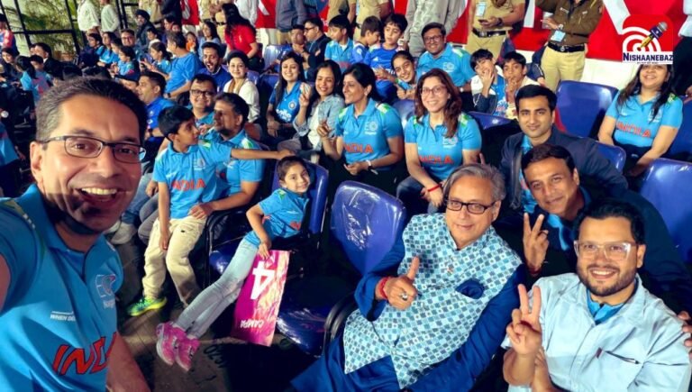 India vs New Zealand : शशि थरूर हुए अभिषेक शर्मा के मुरीद, जामठा में जलवा देख बजाईं तालियां
