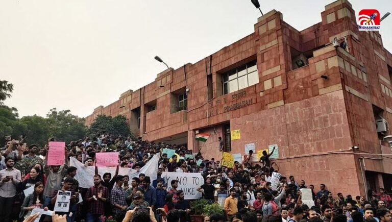 JNU में ‘कब्र खुदेगी’ की वापसी! लगे मोदी-शाह विरोधी नारे, Video से बवाल