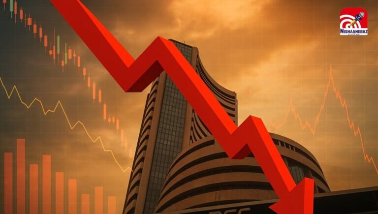 मिडिल ईस्ट तनाव से शेयर बाजार धड़ाम, सेंसेक्स 1700 अंक टूटा, निवेशकों के डूबे लाखों करोड़