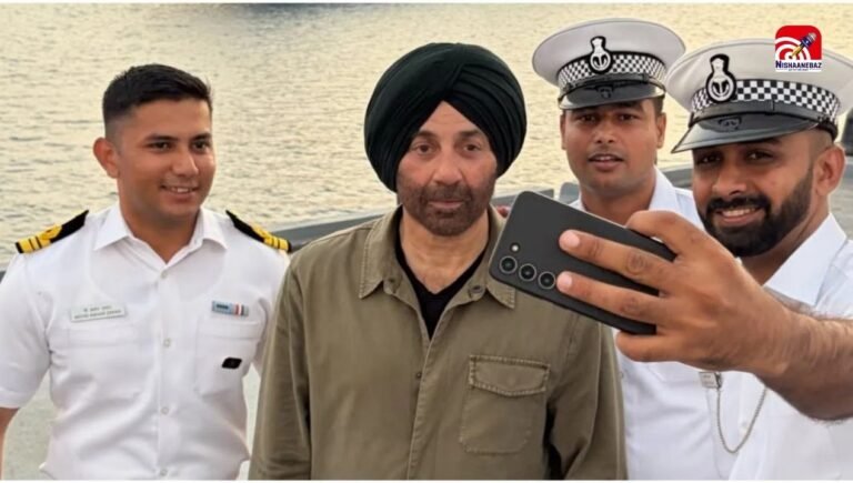जब Karwar Naval Base पहुंचे Sunny Deol, नौसेना जवानों को किया सलाम, बोले- हिंदुस्तान मेरी जान