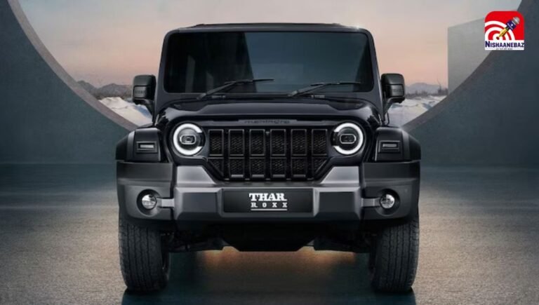Mahindra Thar Roxx का स्पेशल एडिशन टीज़र जारी, ब्लैक स्टाइल और दमदार लुक में होगा अपडेट