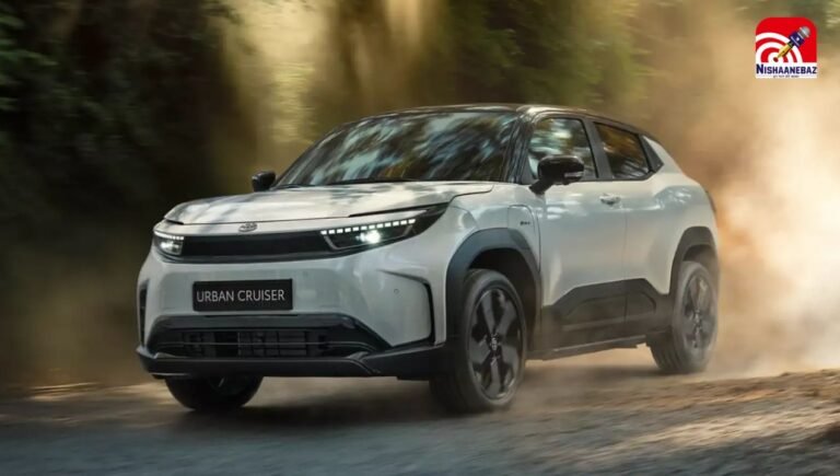 भारत में अब पेट्रोल नहीं, बिजली से दौड़ेगी Toyota, आज होगी  500+ KM रेंज वाली नई Urban Cruiser EV