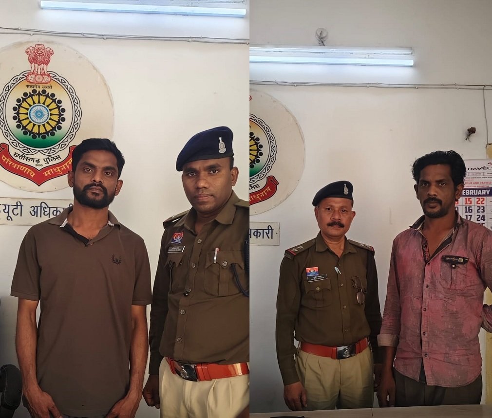 Raipur Crime : पंडरी क्षेत्र में धारदार चाकू के साथ दो आरोपी गिरफ्तार, आर्म्स एक्ट के तहत कार्रवाई