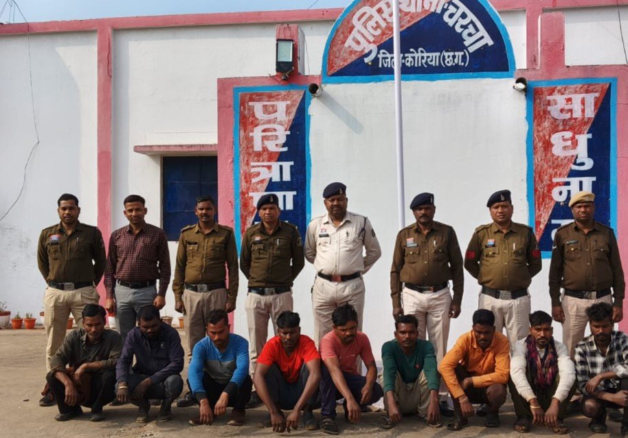 CG NEWS: चरचा क्षेत्र में कोयला चोरी पर पुलिस की बड़ी कार्रवाई, 9 आरोपी पकड़े गए