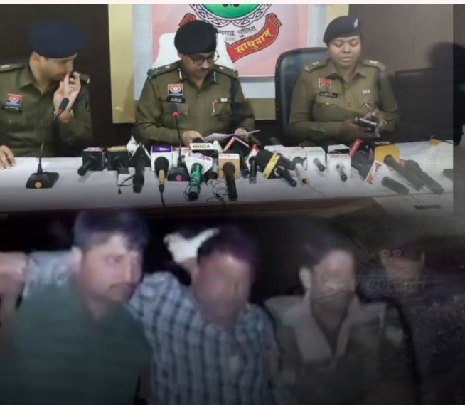 CG NEWS: सराफा व्यापारी से लूट के पांच आरोपी यूपी से गिरफ्तार : मास्टरमाइंड पर 70 से अधिक केस दर्ज