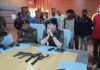 Illegal Weapons Seized Chhattisgarh : राजनांदगांव में पुलिस की बड़ी स्ट्राइक: हथियार लहराकर डराने वाले 7 गुंडे गिरफ्तार, पिस्टल और कट्टे बरामद