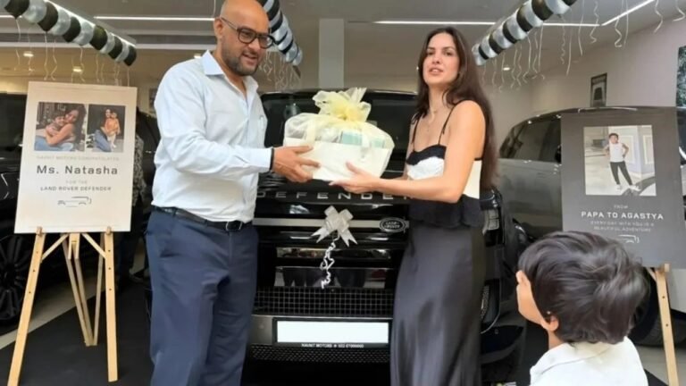 Natasha Stankovic Luxury Car : जुदा होकर भी जुड़े हैं हार्दिक-नताशा: बेटे की खातिर क्रिकेटर ने दिया करोड़ों का सरप्राइज गिफ्ट