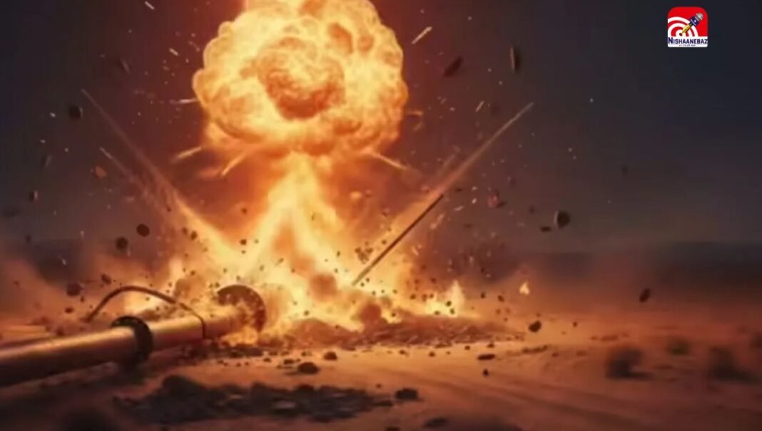 पाकिस्तान में तगड़ा आतंकी हमला! खैबर पख्तूनख्वा में मुख्य गैस पाइपलाइन में भयंकर ब्लास्ट