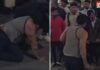 इंदौर : बीच सड़क चले लात-घूंसे, तमाशबीन बनी रही भीड़, Video वायरल