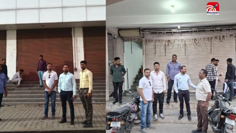 रायपुर नगर निगम की सख्ती! करोड़ों के बकायेदारों की संपत्तियां सील,  6 व्यावसायिक परिसर बंद