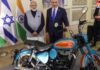 ग्लोबल मंच पर छाई Royal Enfield! PM मोदी और नेतन्याहू के साथ दिखी Goan Classic 350
