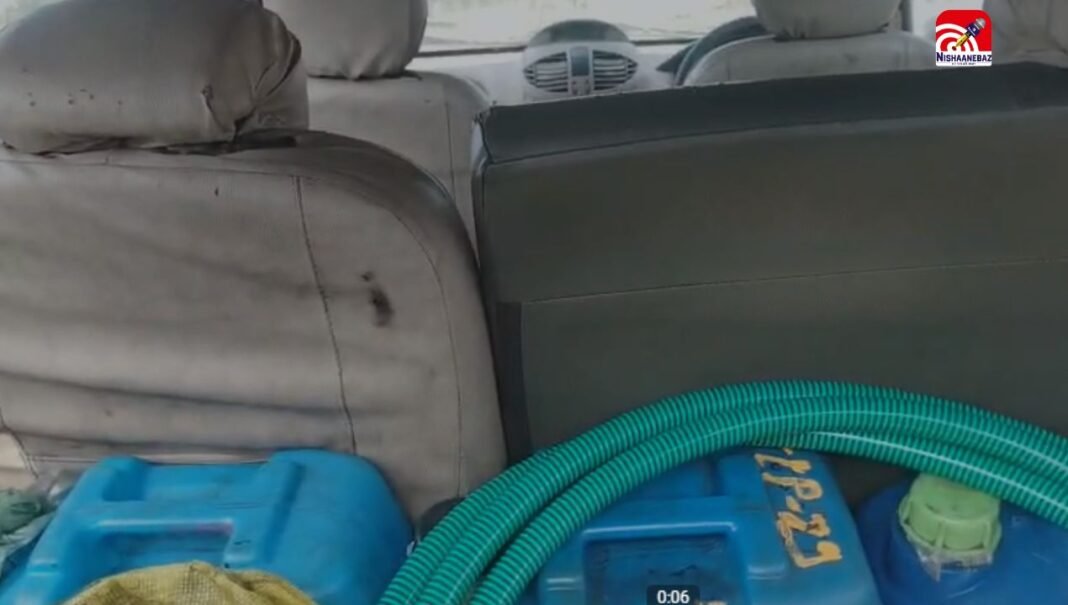 शाजापुर : ट्रांसफार्मर से तेल चोरी की कोशिश नाकाम, वाहन छोड़कर फरार हुए चोर