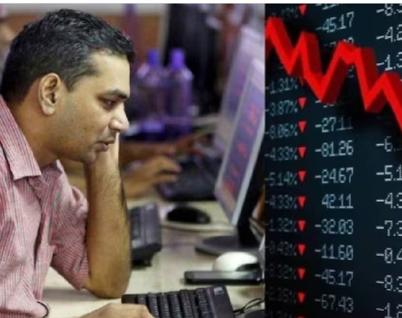 stock market : शेयर बाजार में हाहाकार, सेंसेक्स 1600 अंक टूटा, निवेशकों में मची बेचैनी