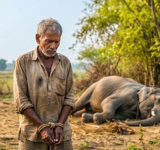 CG NEWS : करंट लगने से हाथी की मौत: खेत मालिक गिरफ्तार, फॉरेस्ट गार्ड निलंबित, रेंजर को नोटिस