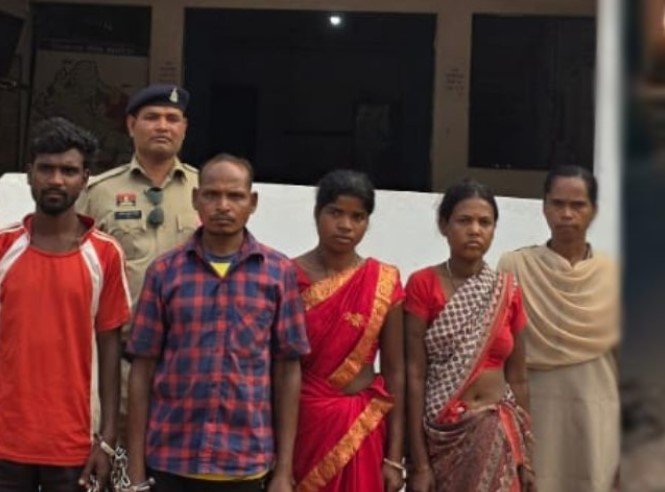 CG CRIME : अंधविश्वास की हैवानियत: जादू-टोना के शक में महिला की बेरहमी से हत्या, पति समेत 4 आरोपी गिरफ्तार