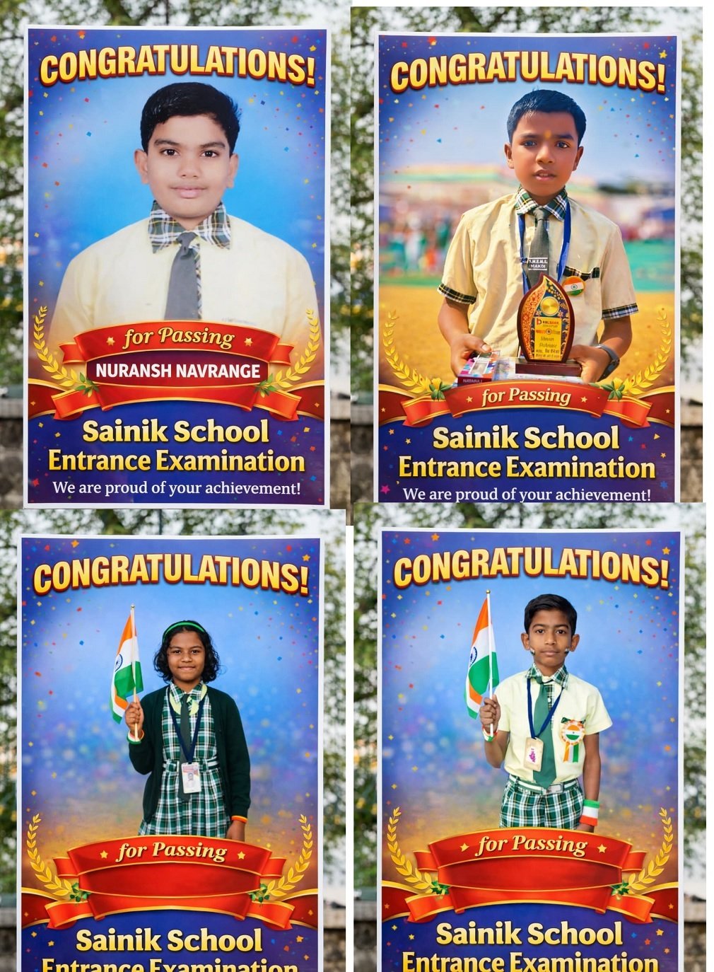 CG NEWS: मेहनत रंग लाई: माकड़ी के सेंट विल्फ्रिड्स स्कूल के 4 छात्र सैनिक स्कूल प्रवेश परीक्षा में सफल