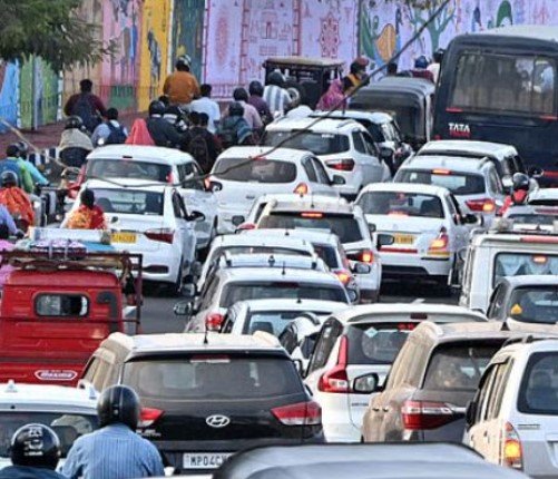 CG NEWS : विधानसभा घेराव के चलते रायपुर में ट्रैफिक अलर्ट, इन रूटों से बचकर निकलें