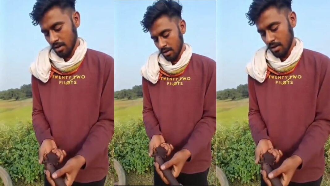 Illegal Weapon Reel : रीवा में ‘हुकुम’ का खौफनाक शौक: सोशल मीडिया पर कट्टा लहराकर पुलिस को दी चुनौती; बोला- “नाम ही काफी है”