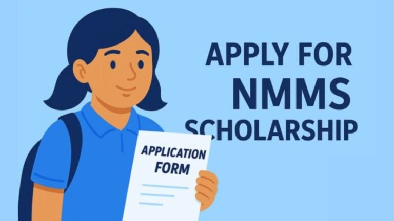 Chhattisgarh NMMS Exam 2026 : NMMS छात्रवृत्ति 2025-26: छत्तीसगढ़ के 8वीं के छात्रों को मिलेगी सालाना 12,000 की मदद; 20 मार्च तक करें आवेदन