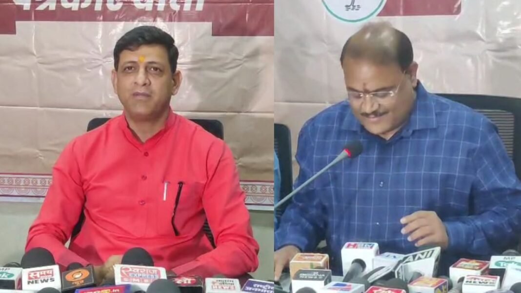 Digvijaya Singh Ayodhya Visit : दिग्विजय के अयोध्या दर्शन पर इंदौर में ‘सियासी बाण’: महापौर पुष्यमित्र भार्गव बोले- “देर आए, दुरुस्त आए; राम ने दी सद्बुद्धि”