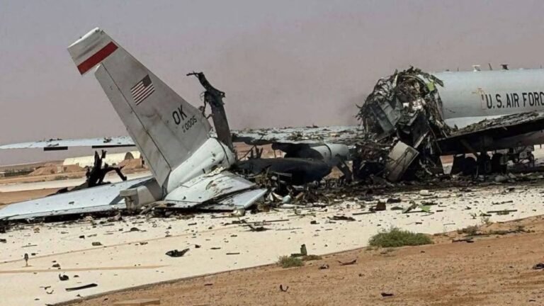Middle East Conflict : सऊदी अरब में अमेरिकी सैन्य ठिकाने पर बड़ा हमला, ईरान का एवाक्स विमान तबाह करने का दावा