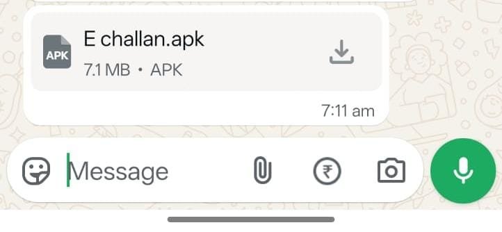 APK Malware Scam : इंदौर में साइबर ठगी का नया पैंतरा: ‘चालान’ के नाम पर भेजी APK फाइल, क्लिक करते ही खाते से उड़े 4.22 लाख रुपये