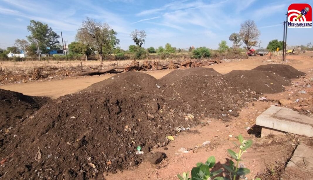 M.P News : भोपाल में हाईवे निर्माण में भ्रष्टाचार! NH-146 फोरलेन प्रोजेक्ट में कचरे से हो रही बेस फिलिंग